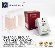 TRANSFORMADOR BIDIRECCIONAL 220VAC A 110VAC 150W